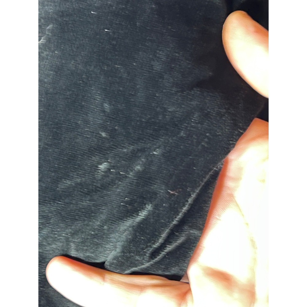 As is-Koret of California Vintage Black Velvet Blazer Union USA  business pro - Picture 7 of 16